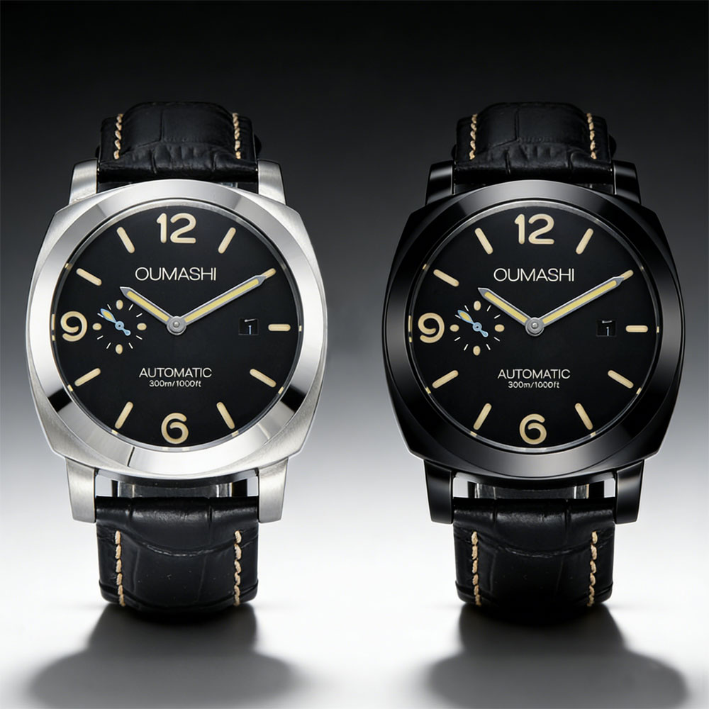 Watch Accessories - 44mm erkek saati martı ST2555 hareketi