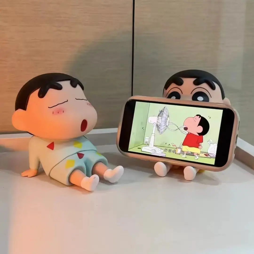 Watch Accessories - Anime Crayon Shin-Chan Figürleri Telefon Tutucu