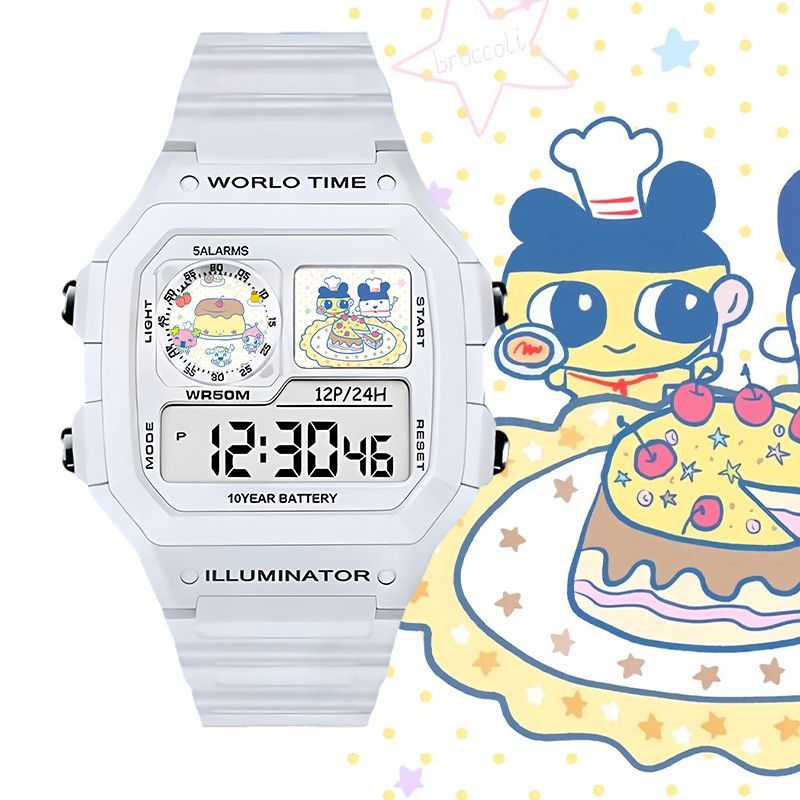 Watch Accessories - Tamagotchi Akıllı Elektronik Saat Büyük Ağız