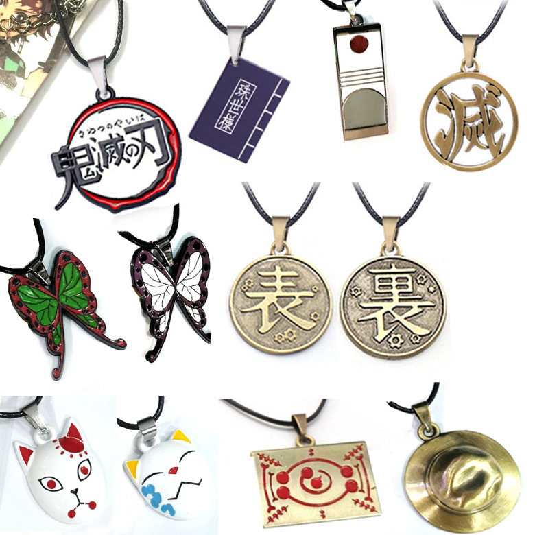 Anime Pendant Necklace - Demon Slayer Anime Kolye Ucu Kimetsu