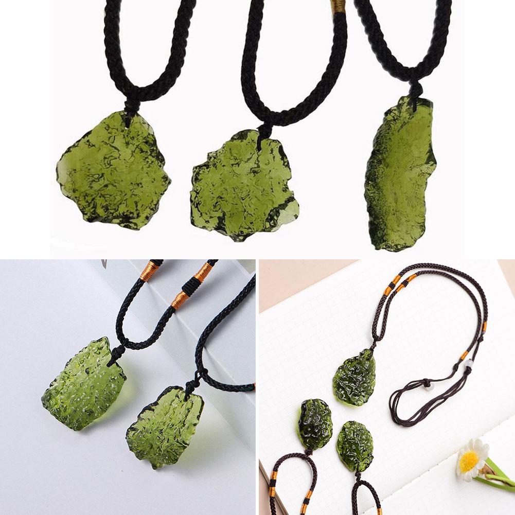 Crystal Pendant Necklace Natural Stone - Doğal Benzersiz Kristal Kuvars Kolye Darbe