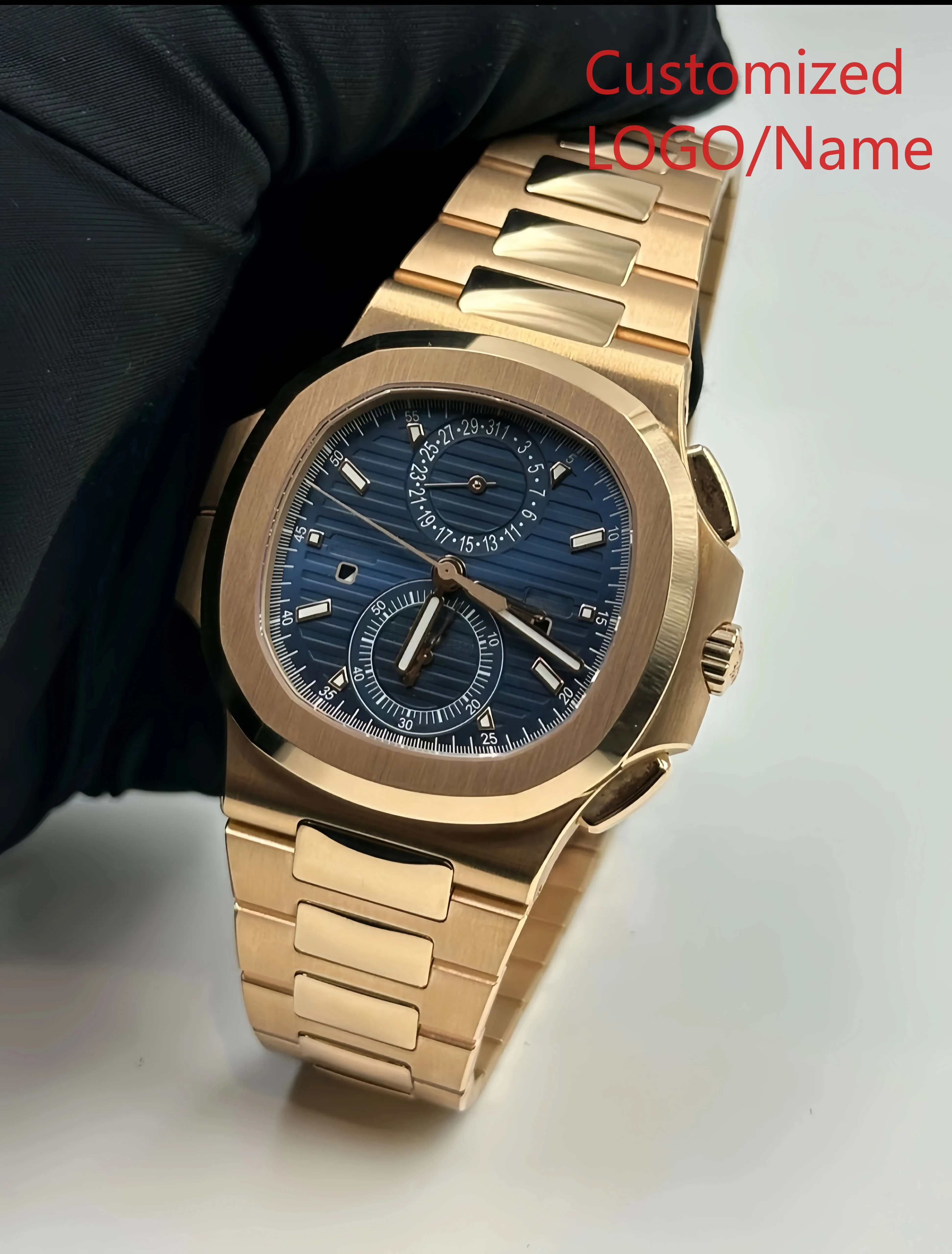 Watch Accessories - A88 Mağazası Erkekler Işıklı Safir Otomatik