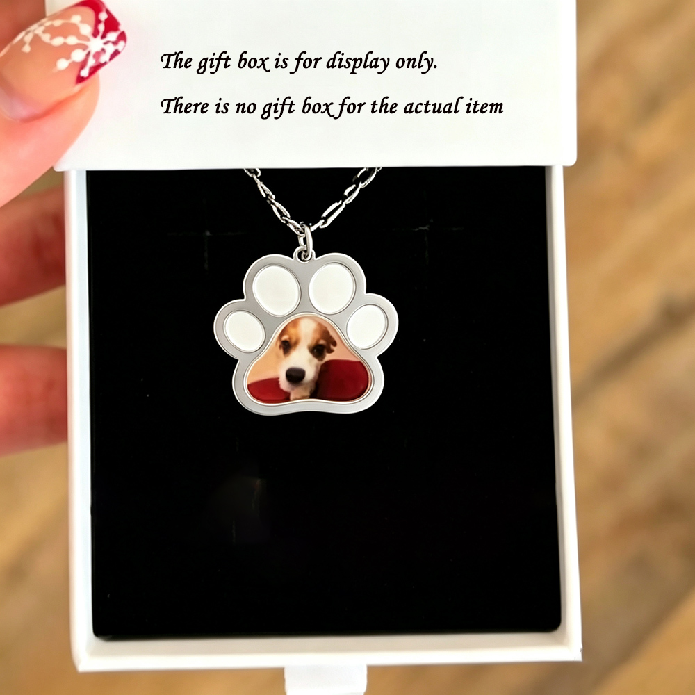 Kişiselleştirilmiş Pet Paw Ren - Custom Name Necklace Stainless Steel incelemesi ve fiyatı