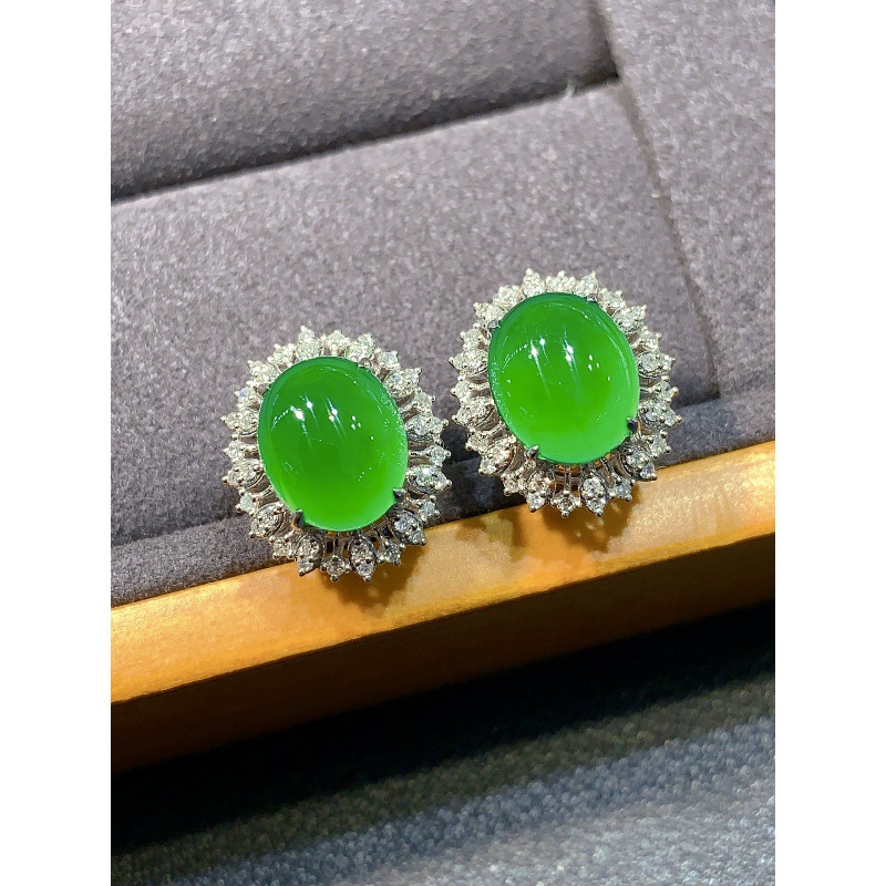 Buz tipi pozitif yang yeşil ye - Earrings incelemesi ve fiyatı