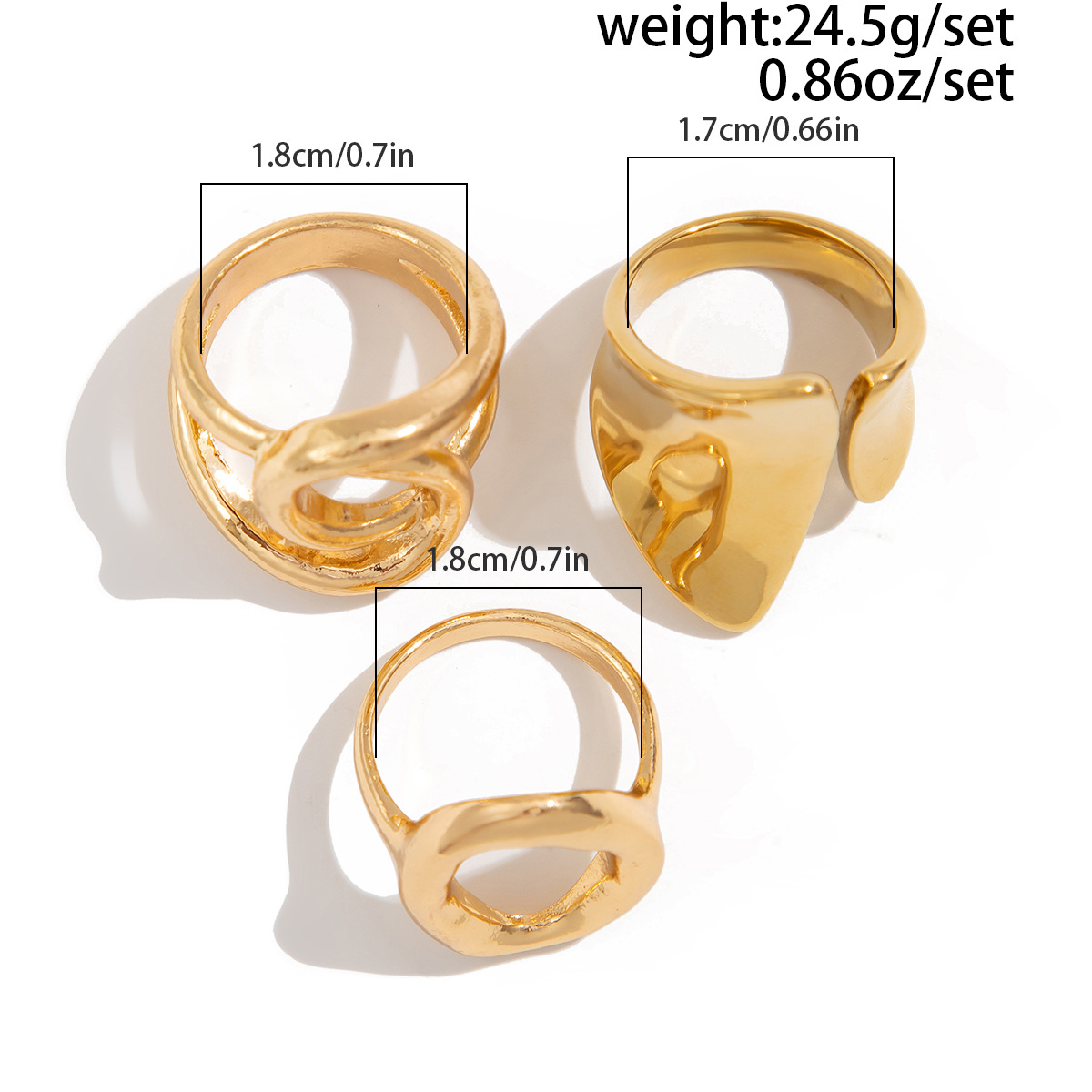 DIEZI 3 adet/takım Yeni Punk M - Vintage Punk Knuckle Rings Set incelemesi ve fiyatı