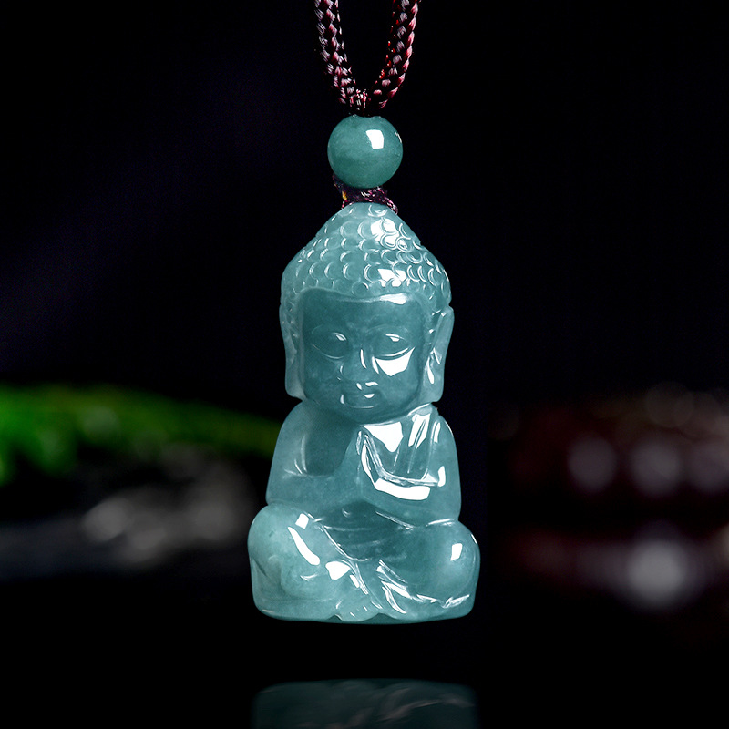 Doğal Gerçek Zümrüt Yeşim Mavi - Necklaces incelemesi ve fiyatı