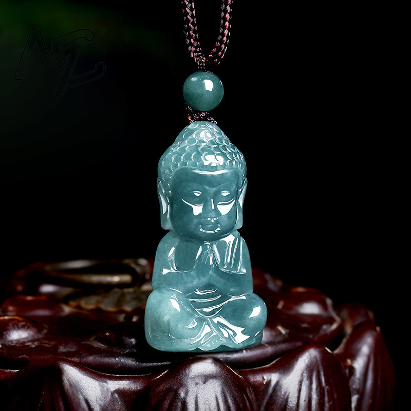 Doğal Gerçek Zümrüt Yeşim Mavi - Necklaces incelemesi ve fiyatı