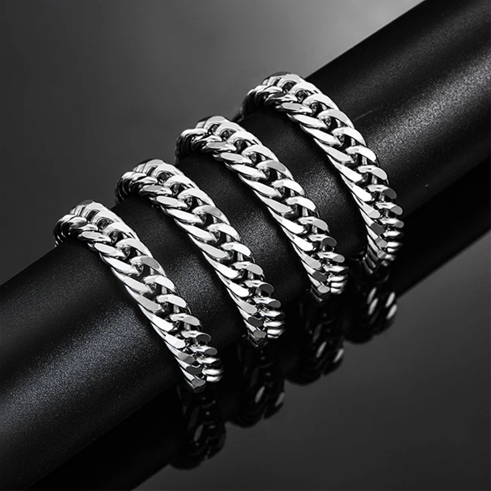 HİYEE 3mm/4mm/5mm/6mm/7mm/8mm  - Cuban Link Chain 12Mm incelemesi ve fiyatı