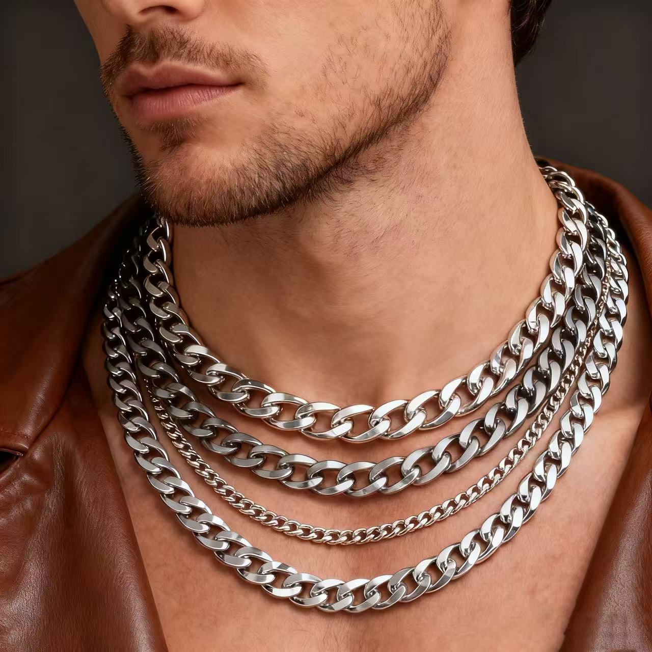 HNSP 3-12MM Paslanmaz Çelik Kü - Cuban Link Chain 12Mm incelemesi ve fiyatı