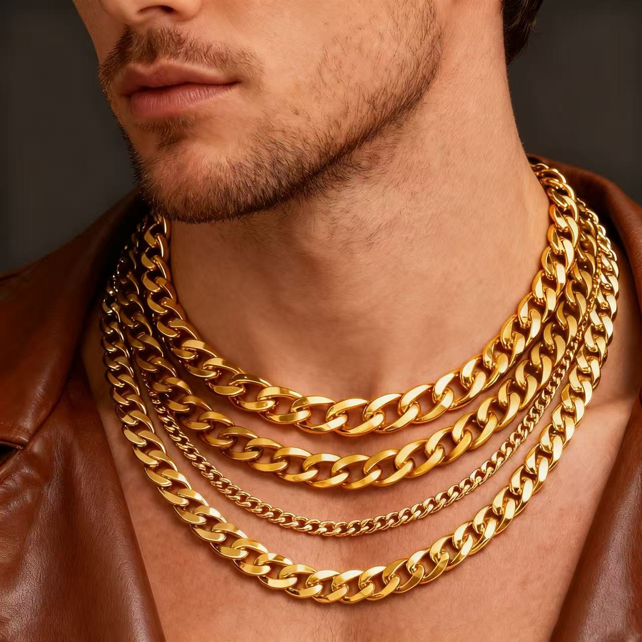 HNSP 3-12MM Paslanmaz Çelik Kü - Cuban Link Chain 12Mm incelemesi ve fiyatı