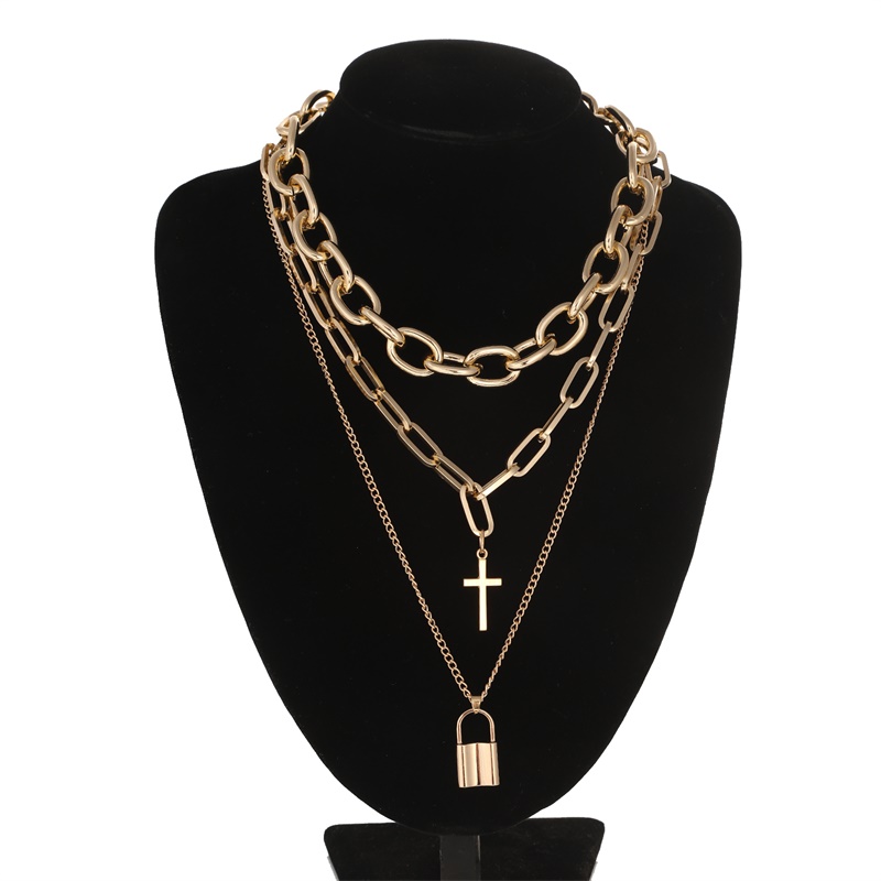 Katmanlı grunge estetik takı v - Layered Pendant Necklace Aesthetic incelemesi ve fiyatı