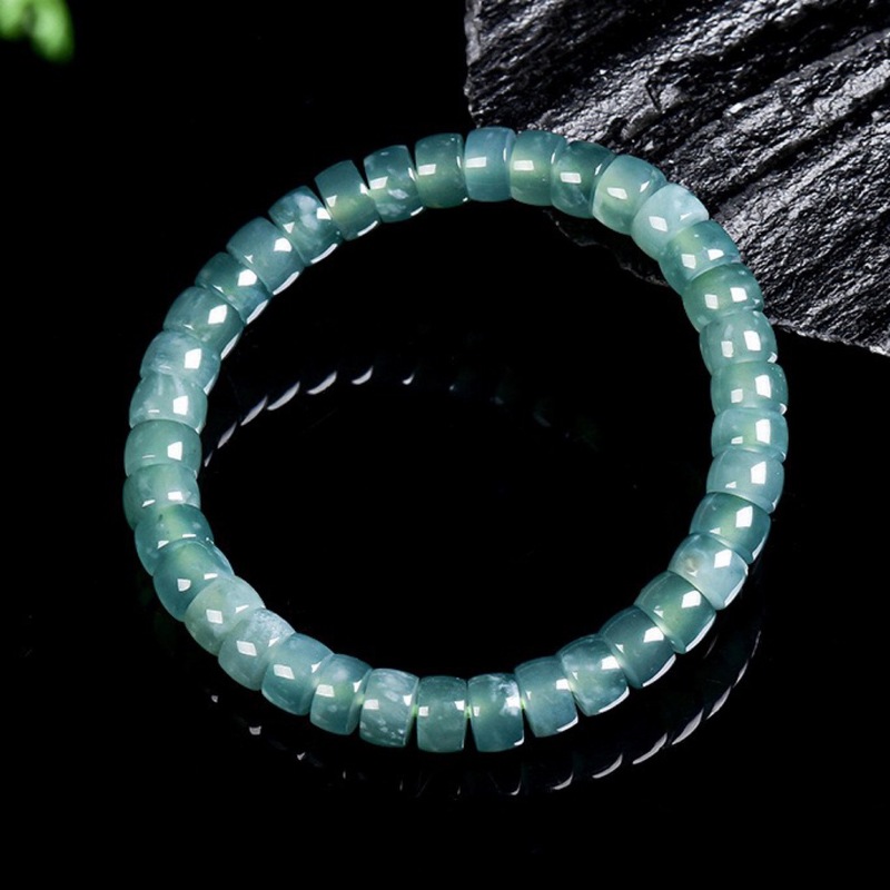Doğal A Sınıfı Yeşim Taşı Mavi - Bracelets incelemesi ve fiyatı