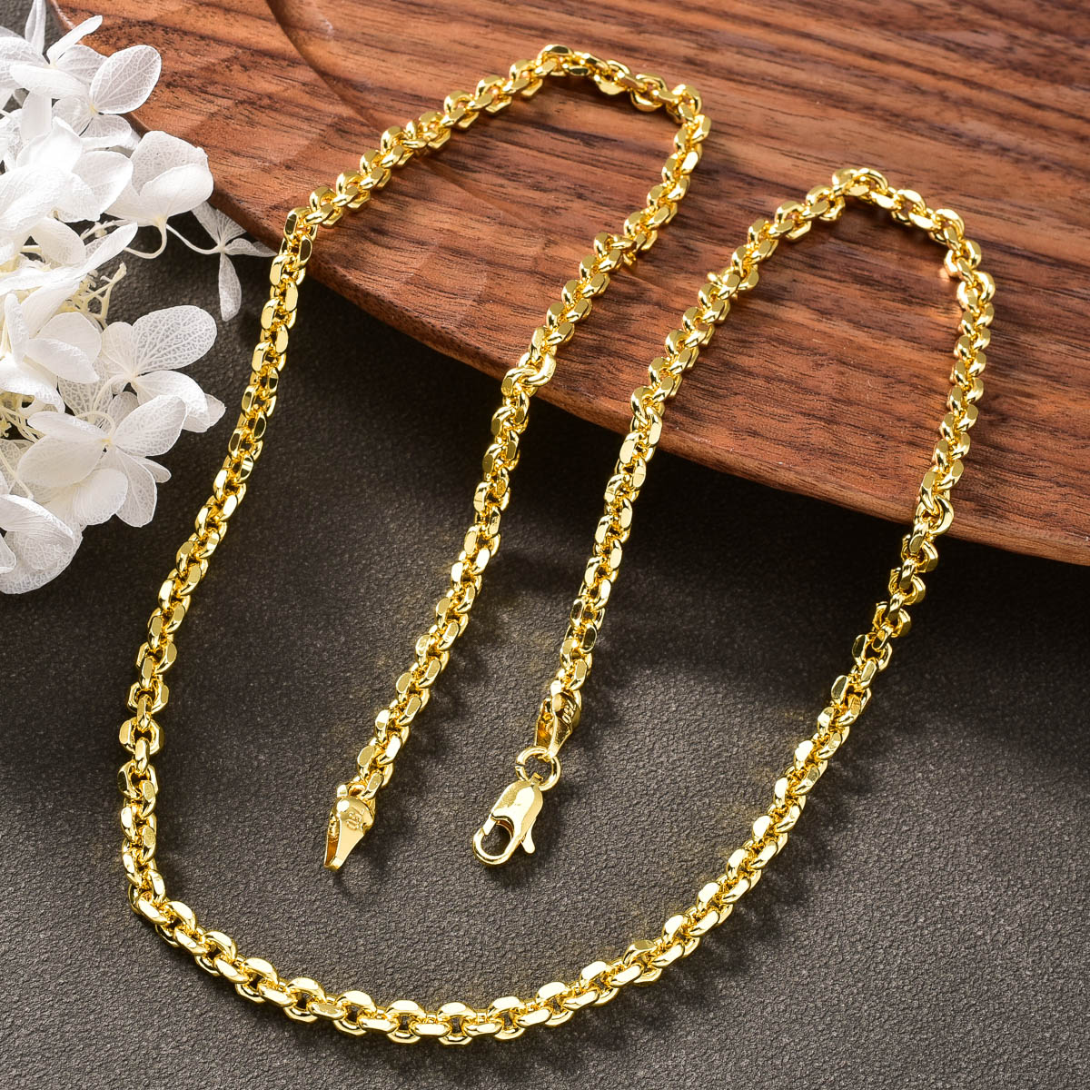 İtalyan 750 Erkek Kadın Kolye  - Cuban Link Chain 12Mm incelemesi ve fiyatı