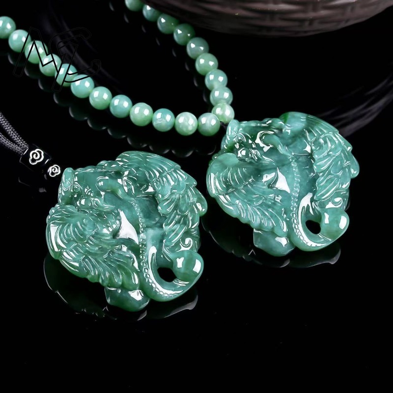 Doğal Gerçek Zümrüt Mavi Su Üz - Necklaces incelemesi ve fiyatı