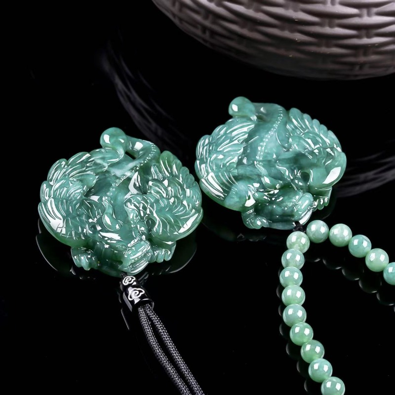Doğal Gerçek Zümrüt Mavi Su Üz - Necklaces incelemesi ve fiyatı