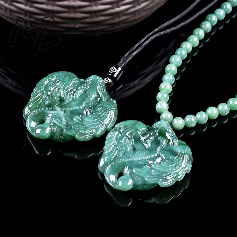 Doğal Gerçek Zümrüt Mavi Su Üz - Necklaces incelemesi ve fiyatı
