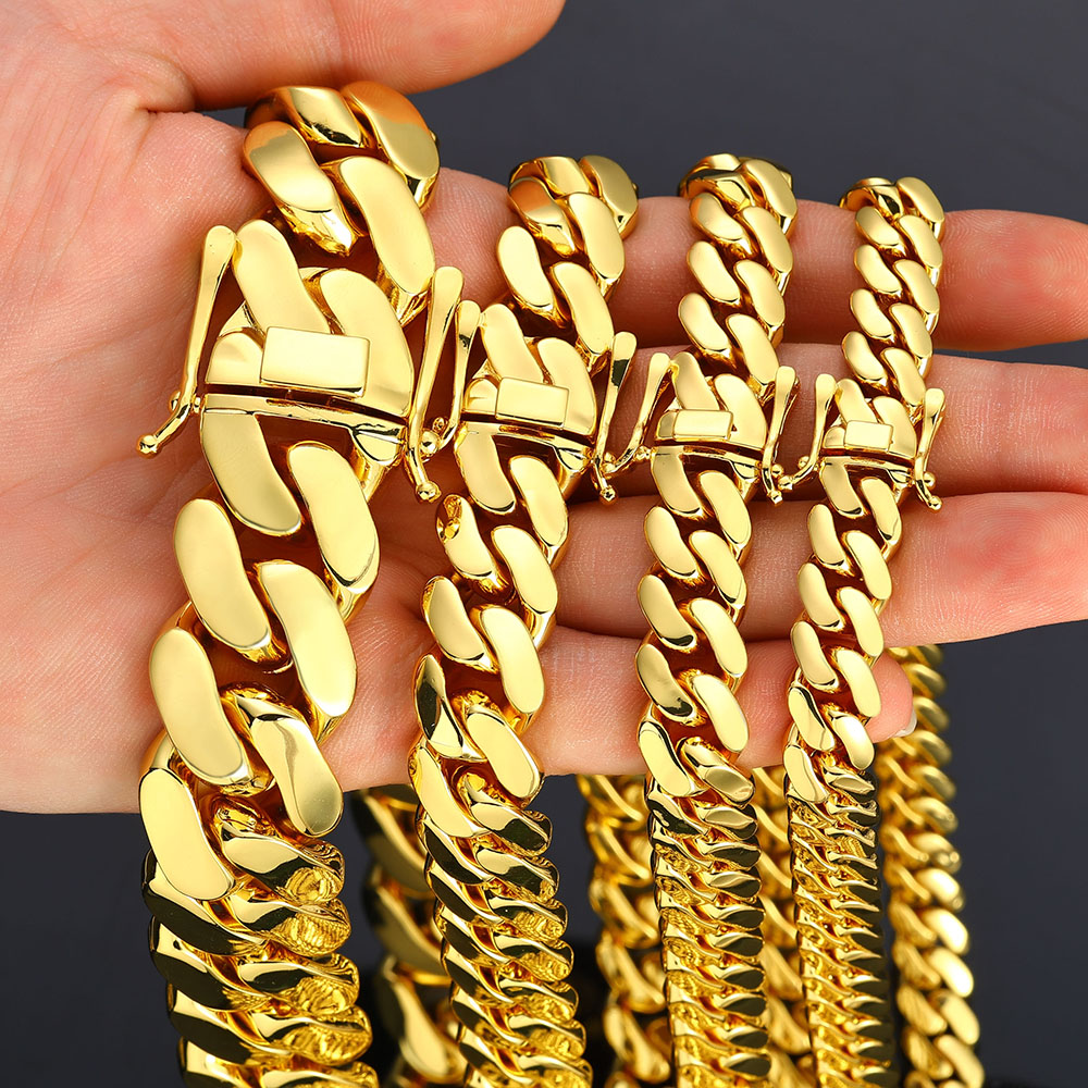 Toptan 10mm/12mm/15mm/20mm Pir - Cuban Link Chain 12Mm incelemesi ve fiyatı