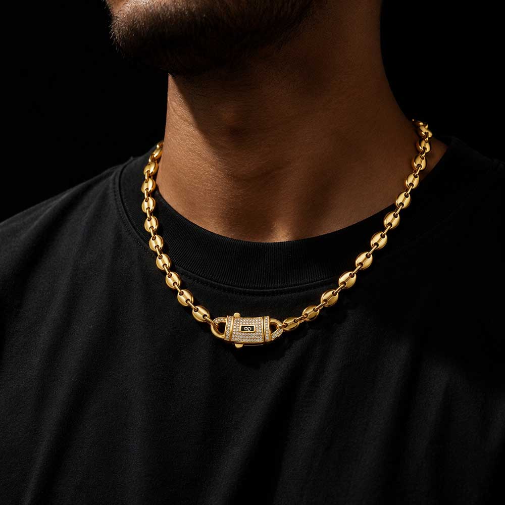 HHIOK Hip Hop Takı 8Mm/10Mm/12 - Cuban Link Chain 12Mm incelemesi ve fiyatı