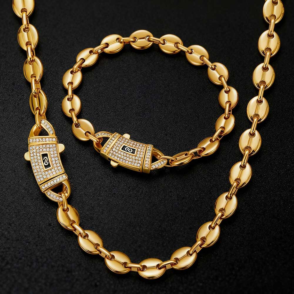 HHIOK Hip Hop Takı 8Mm/10Mm/12 - Cuban Link Chain 12Mm incelemesi ve fiyatı