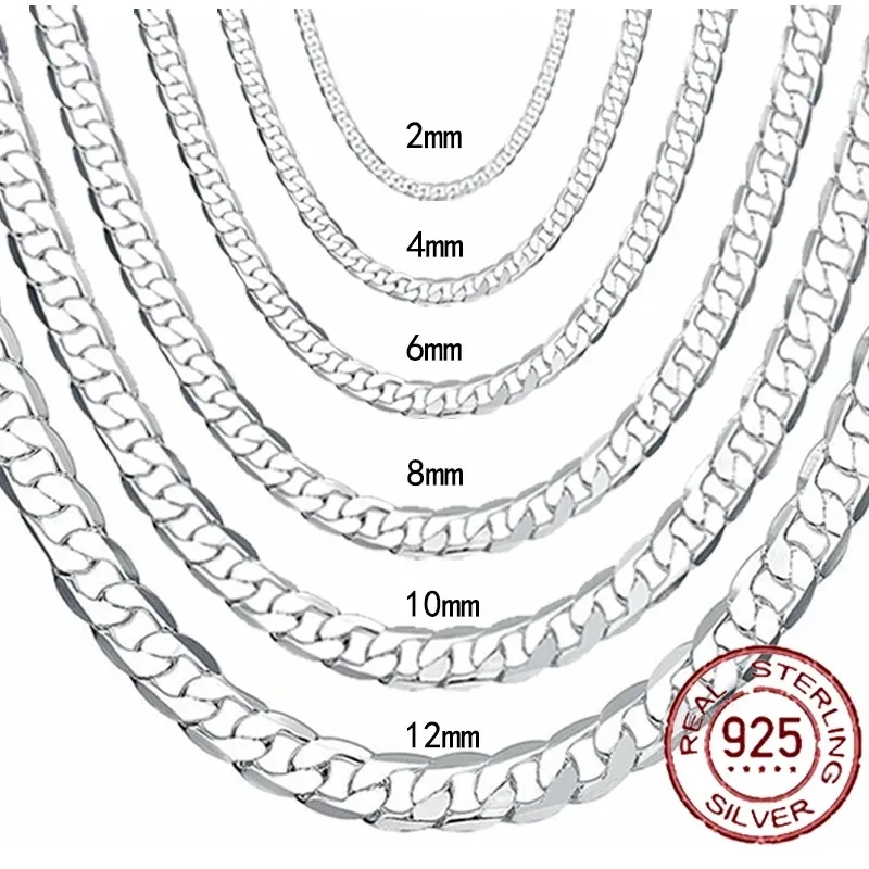 Erkek 925 Ayar Gümüş Kolye 2/4 - Cuban Link Chain 12Mm incelemesi ve fiyatı
