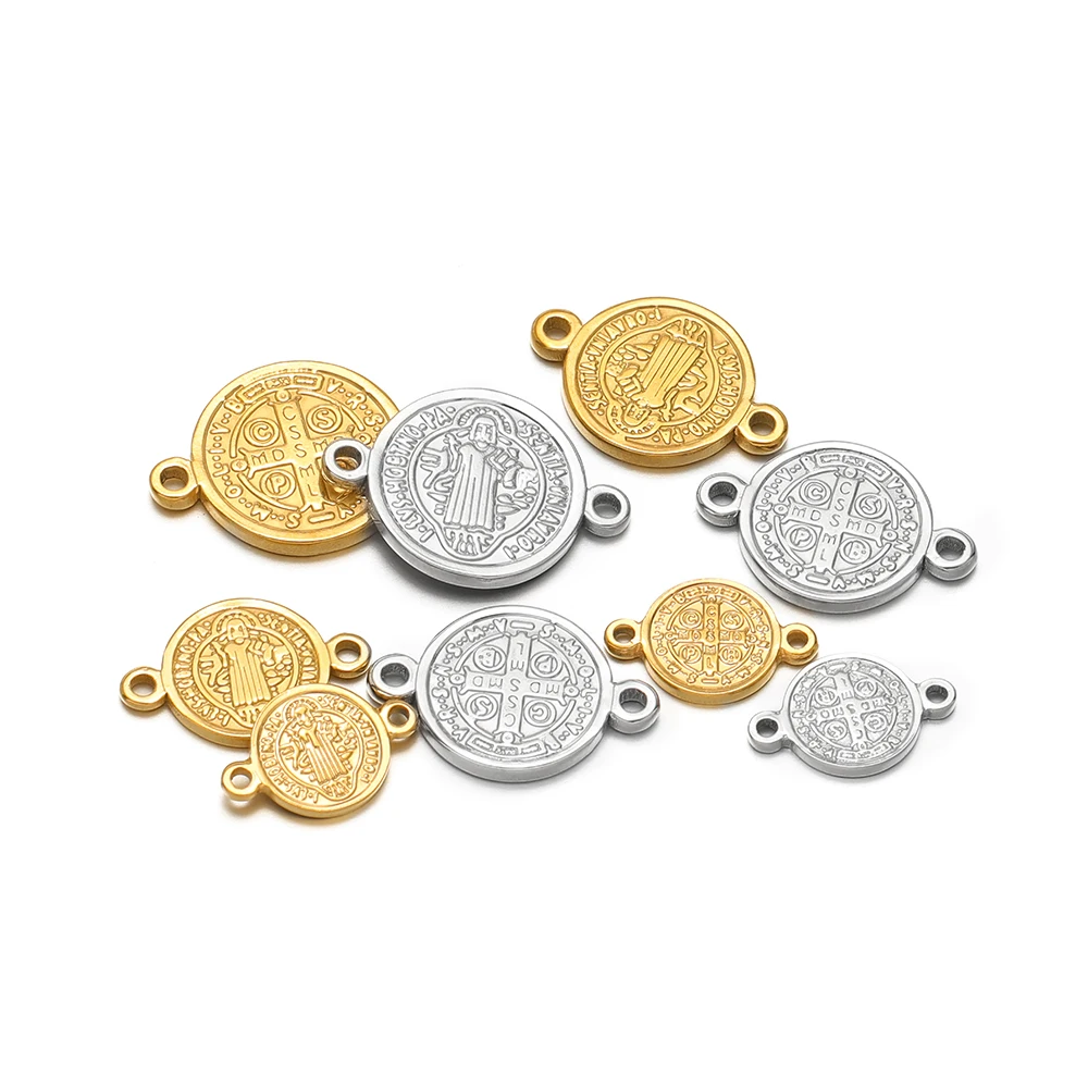 5 adet Paslanmaz Çelik İsa Haç - Cross Pendant Necklace Gold incelemesi ve fiyatı