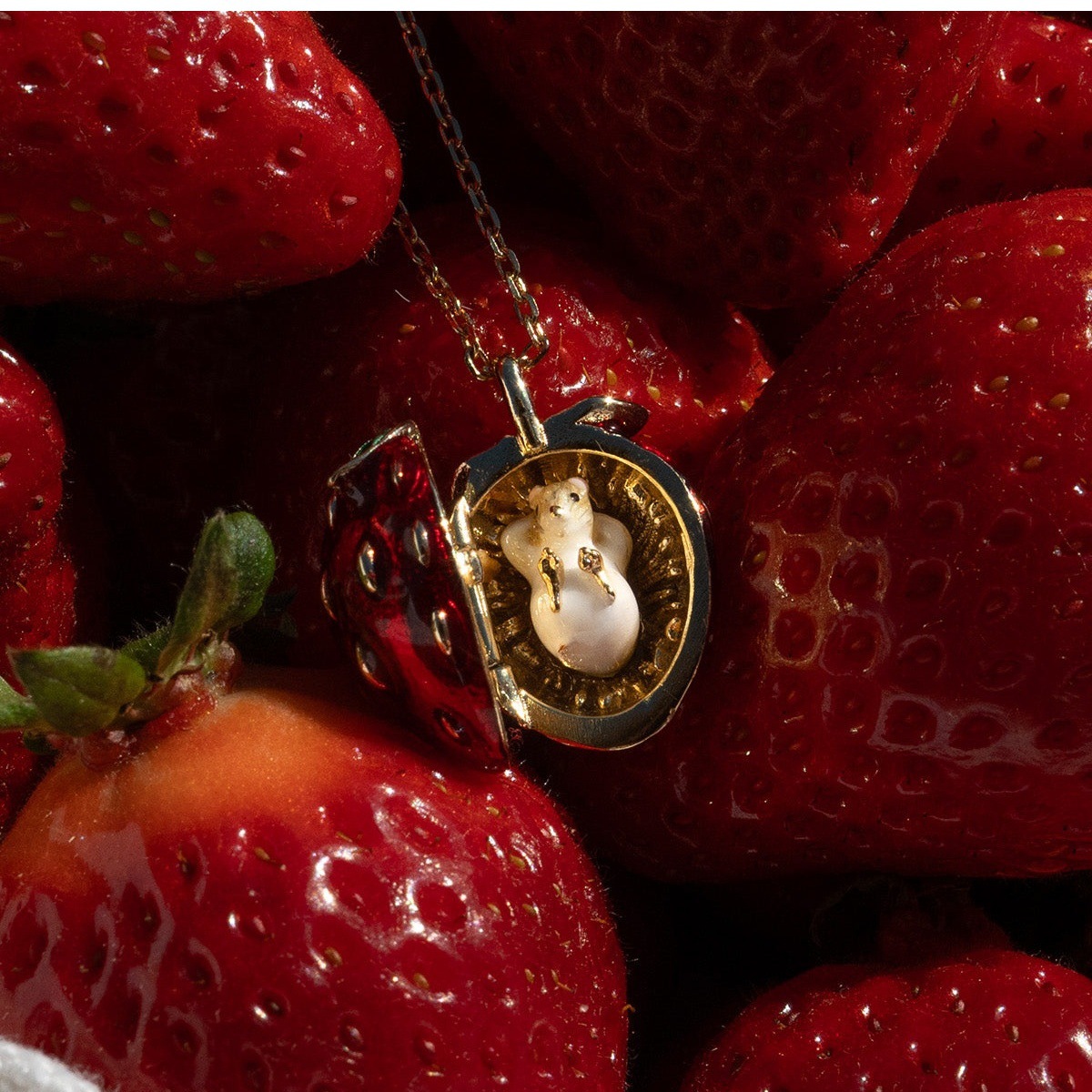 Yeni Meyveli Paskalya Yumurtas - Heart Locket Necklace Photo incelemesi ve fiyatı