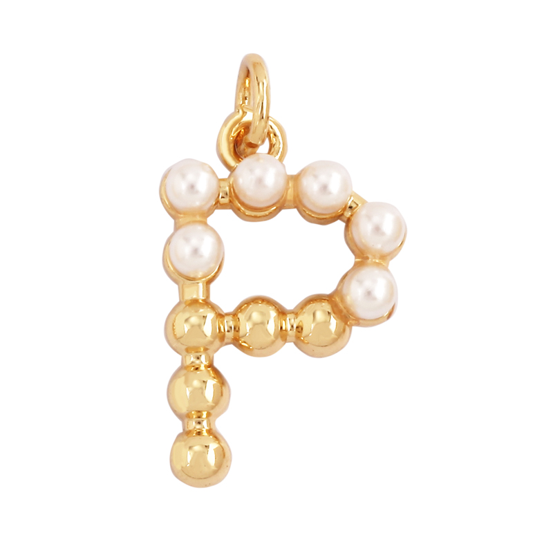 Moda Basit İmitasyon İnci 18 K - Initial Letter Necklace 18K Gold incelemesi ve fiyatı