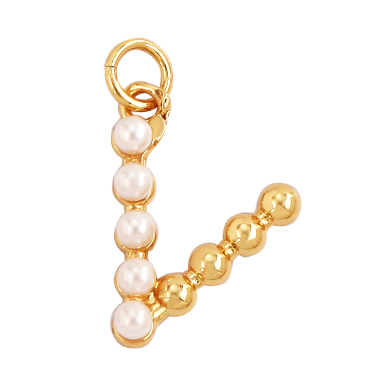 Moda Basit İmitasyon İnci 18 K - Initial Letter Necklace 18K Gold incelemesi ve fiyatı