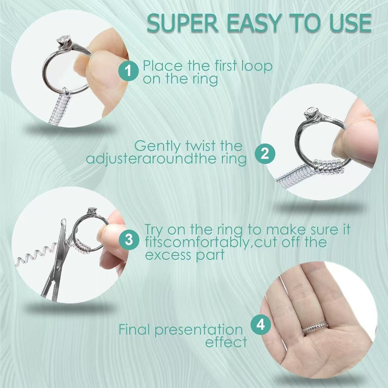 6 adet/lot Yüzük Sıkıştırıcı K - Rings incelemesi ve fiyatı