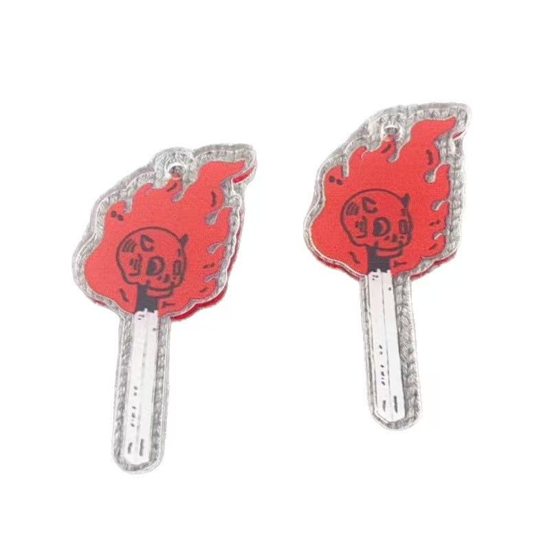 10 adet akrilik kafatası kolye - Earrings incelemesi ve fiyatı