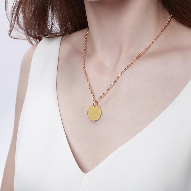 Paslanmaz Çelik Katmanlı Kolye - Layered Pendant Necklace Aesthetic incelemesi ve fiyatı