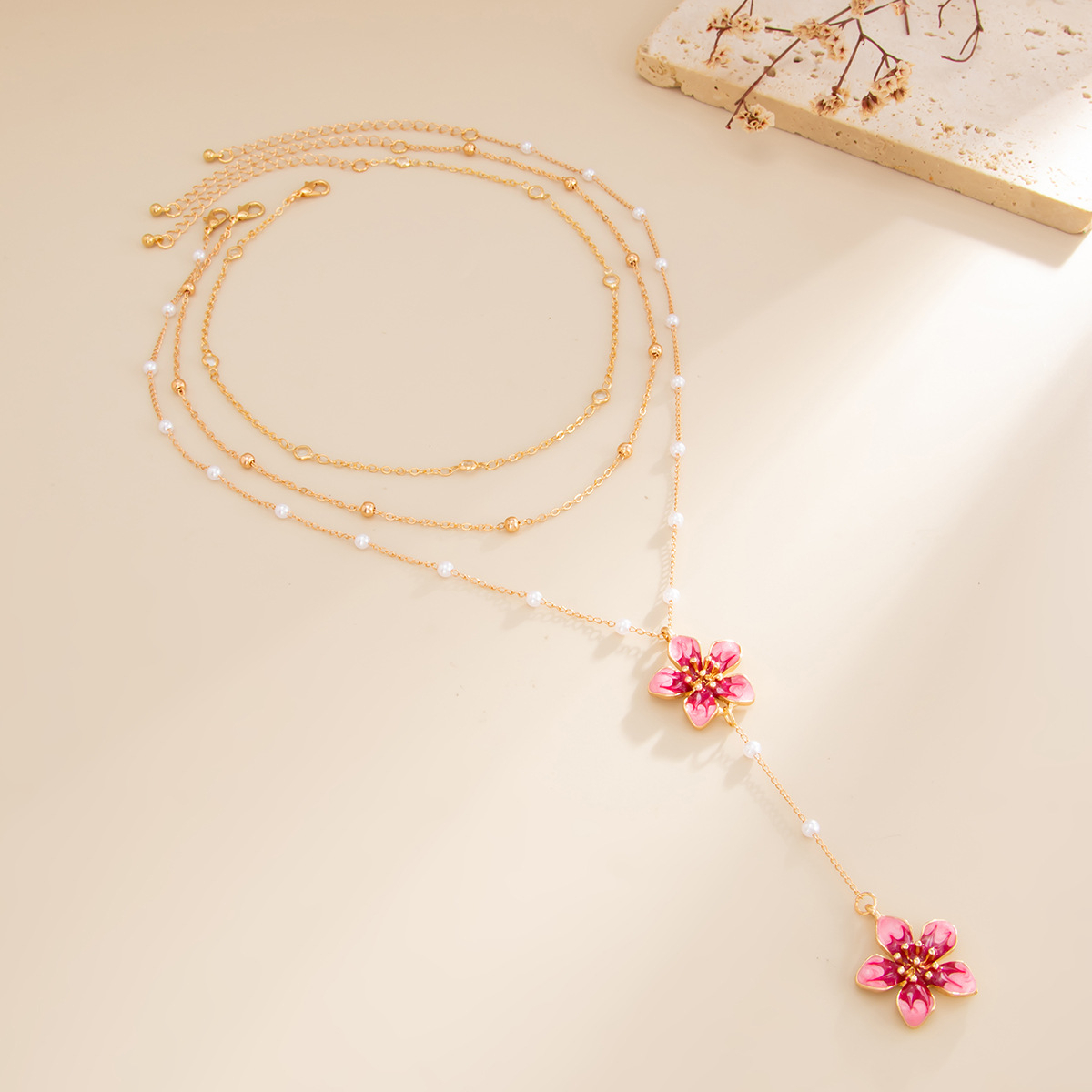 Kadınlar için temiz, estetik,  - Layered Pendant Necklace Aesthetic incelemesi ve fiyatı