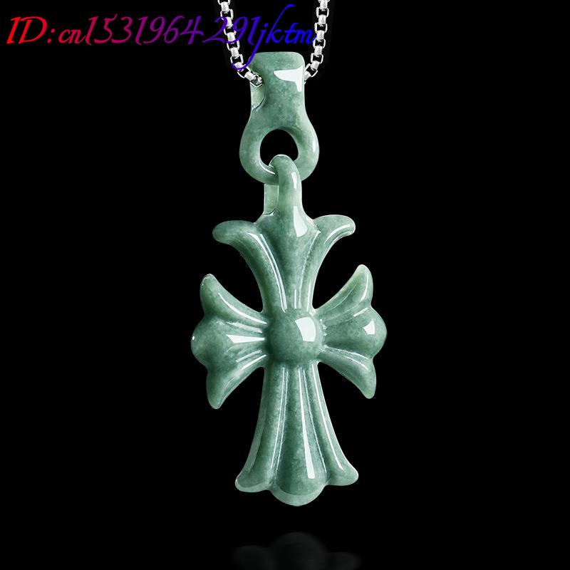 Doğal Birman Yeşim Taşı Haç Ko - Necklaces incelemesi ve fiyatı