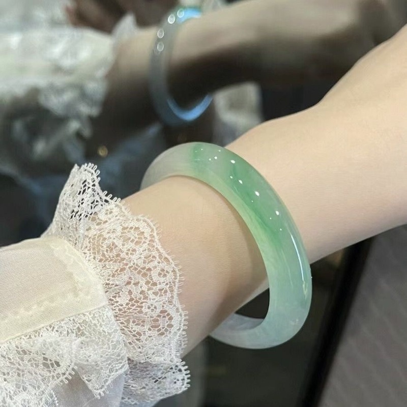Myanmar buz yeşimi, çiçek dese - Bracelets incelemesi ve fiyatı