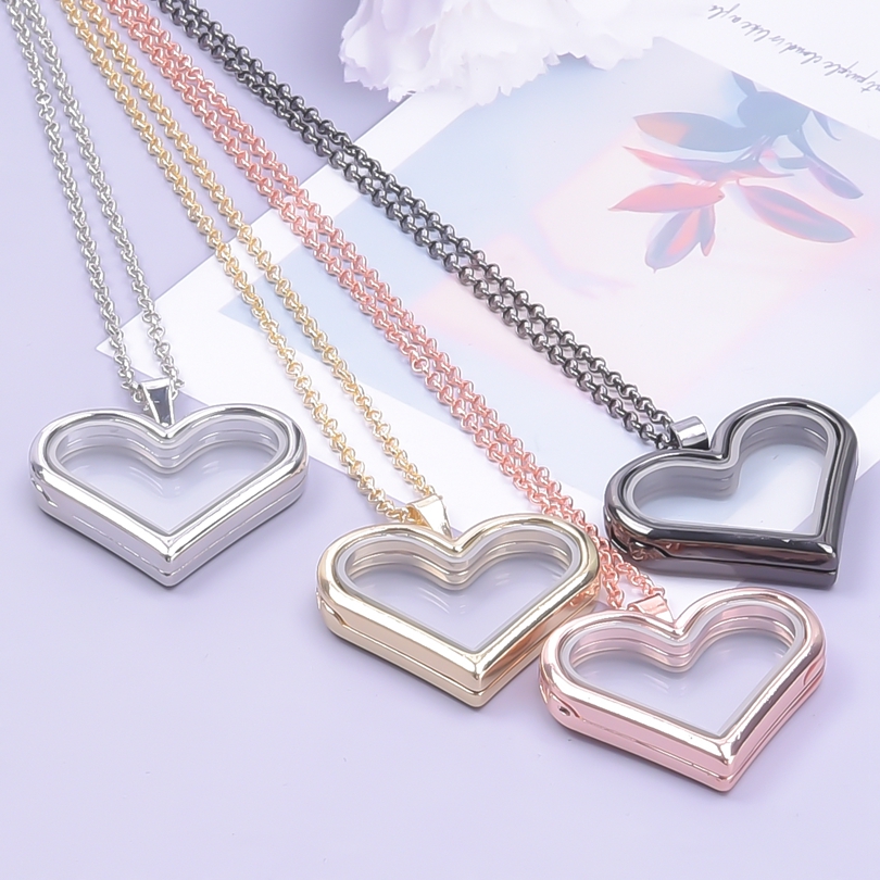1 adet Y2K kız tatlı aşk kalp  - Heart Locket Necklace Photo incelemesi ve fiyatı