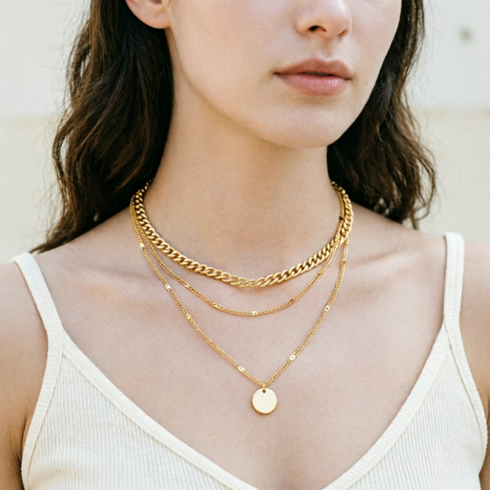 Estetik Moda Retro Vintage Kat - Layered Pendant Necklace Aesthetic incelemesi ve fiyatı
