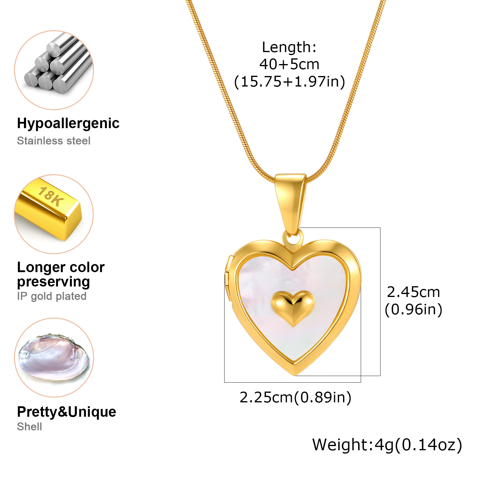Kişiye Özel Fotoğraflı Kalp Şe - Heart Locket Necklace Photo incelemesi ve fiyatı