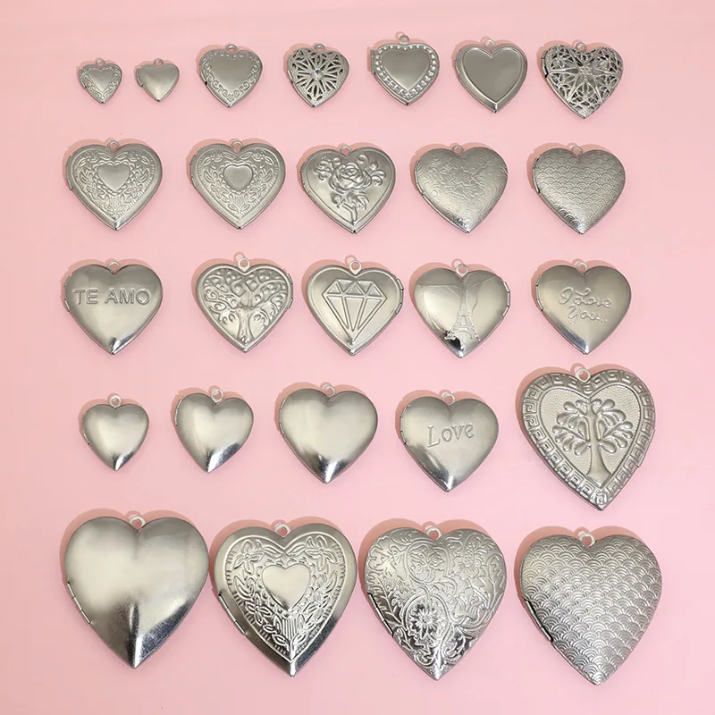 BoYuTe (20 adet/grup) 316 pasl - Heart Locket Necklace Photo incelemesi ve fiyatı