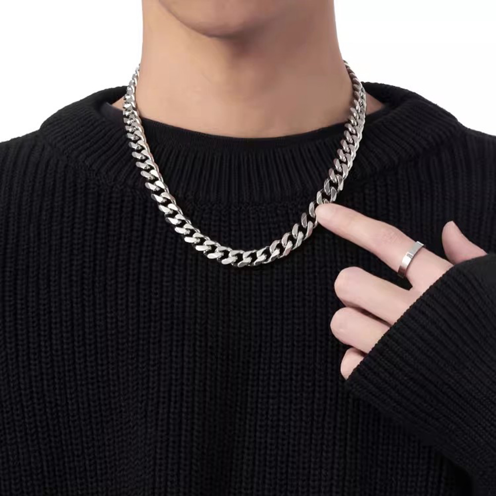 3/5/7mm Paslanmaz Çelik Küba L - Cuban Link Chain 12Mm incelemesi ve fiyatı