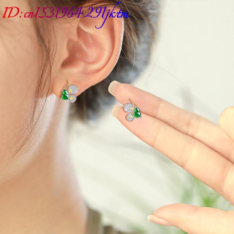 Yeşil Burma Yeşim Taşı Kelebek - Earrings incelemesi ve fiyatı