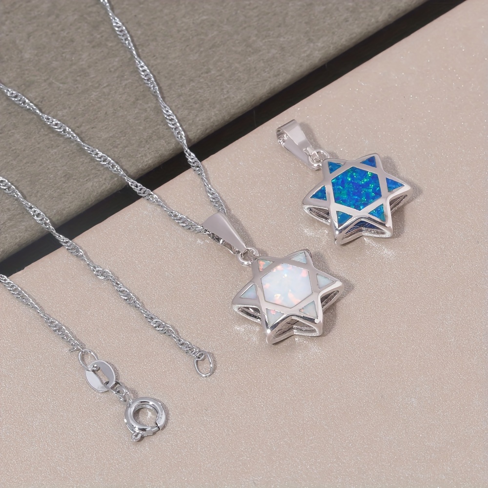 Davut Yıldızı Opal Kolye Ucu T - Necklaces incelemesi ve fiyatı