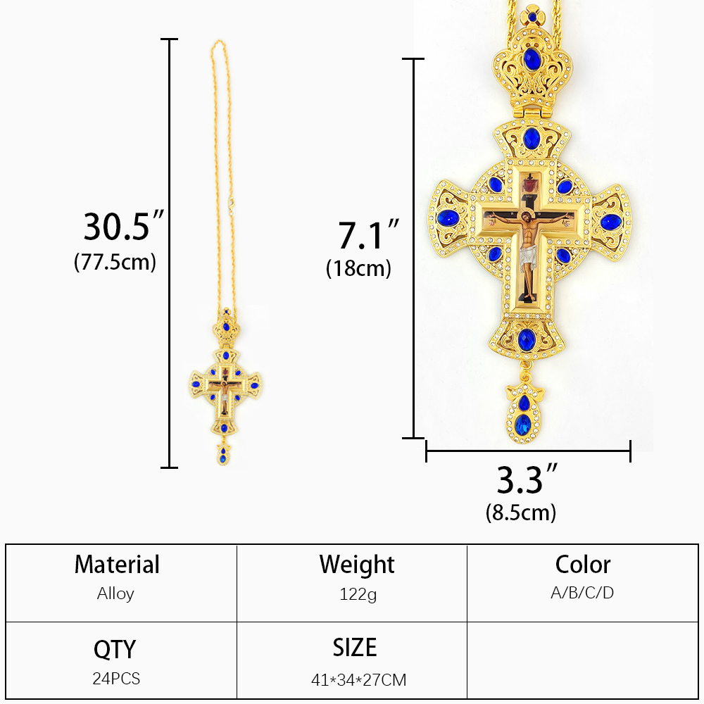 Geleneksel Bizans Ortodoks Haç - Cross Pendant Necklace Gold incelemesi ve fiyatı