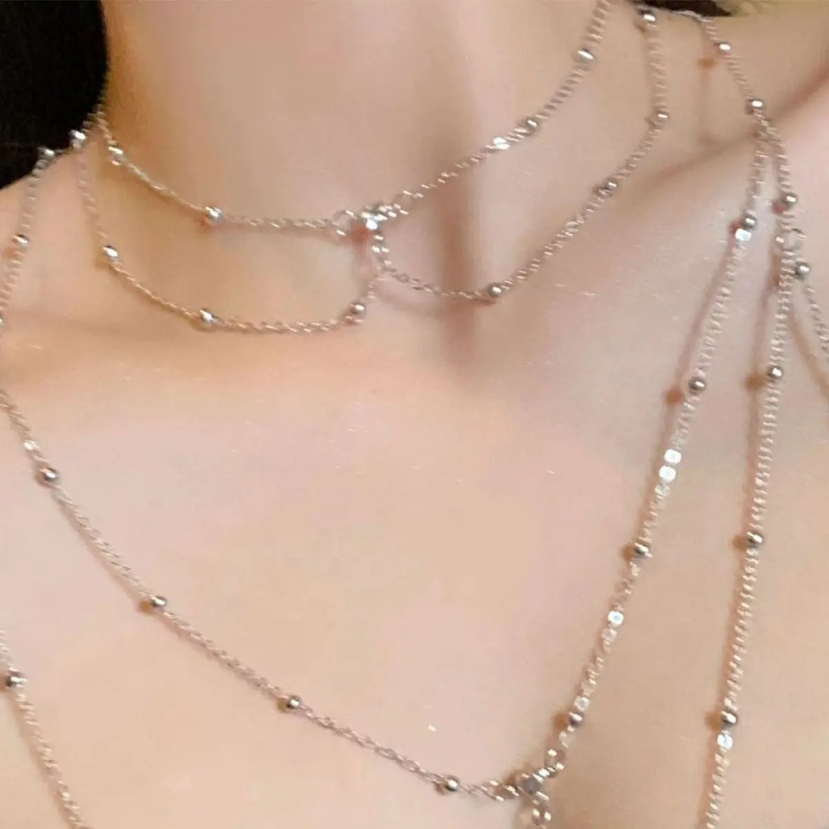 Seksi estetik çok katmanlı köp - Layered Pendant Necklace Aesthetic incelemesi ve fiyatı