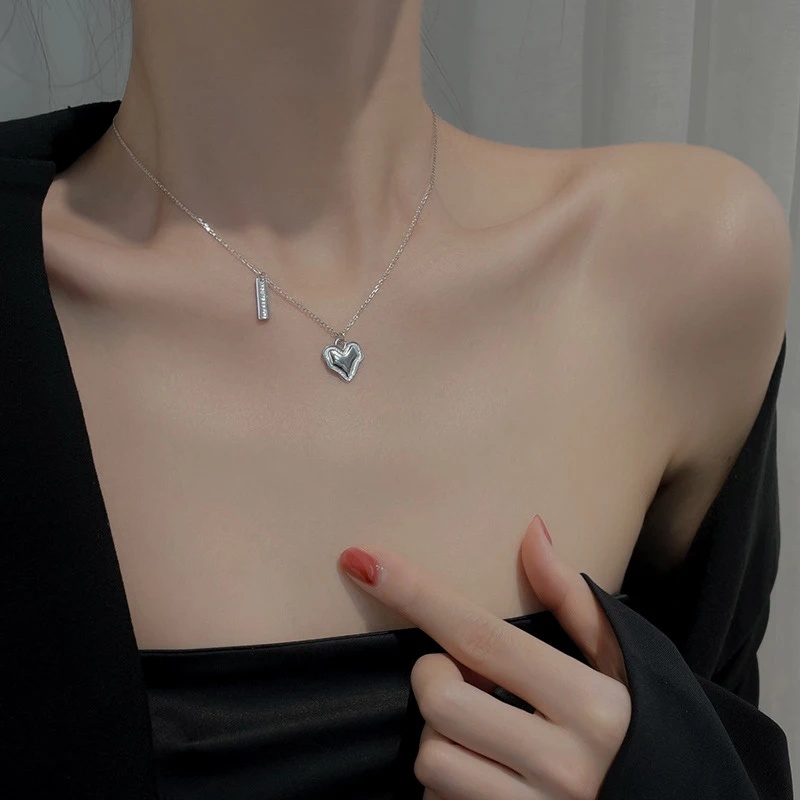 Çok Satan Şık Kolye Düzensiz D - Layered Pendant Necklace Aesthetic incelemesi ve fiyatı