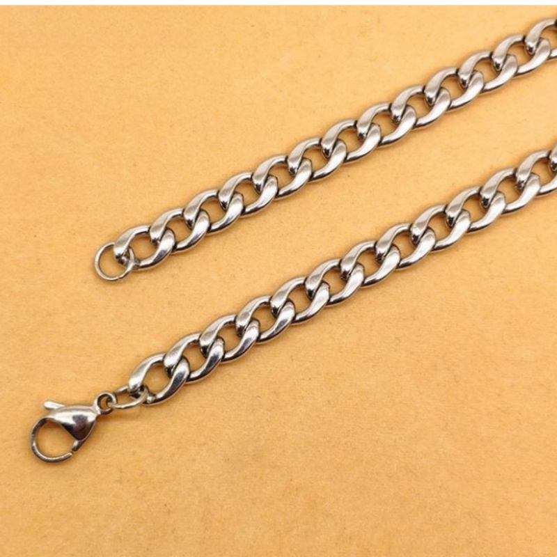 YQ 3MM-10MM 316L Paslanmaz Çel - Cuban Link Chain 12Mm incelemesi ve fiyatı