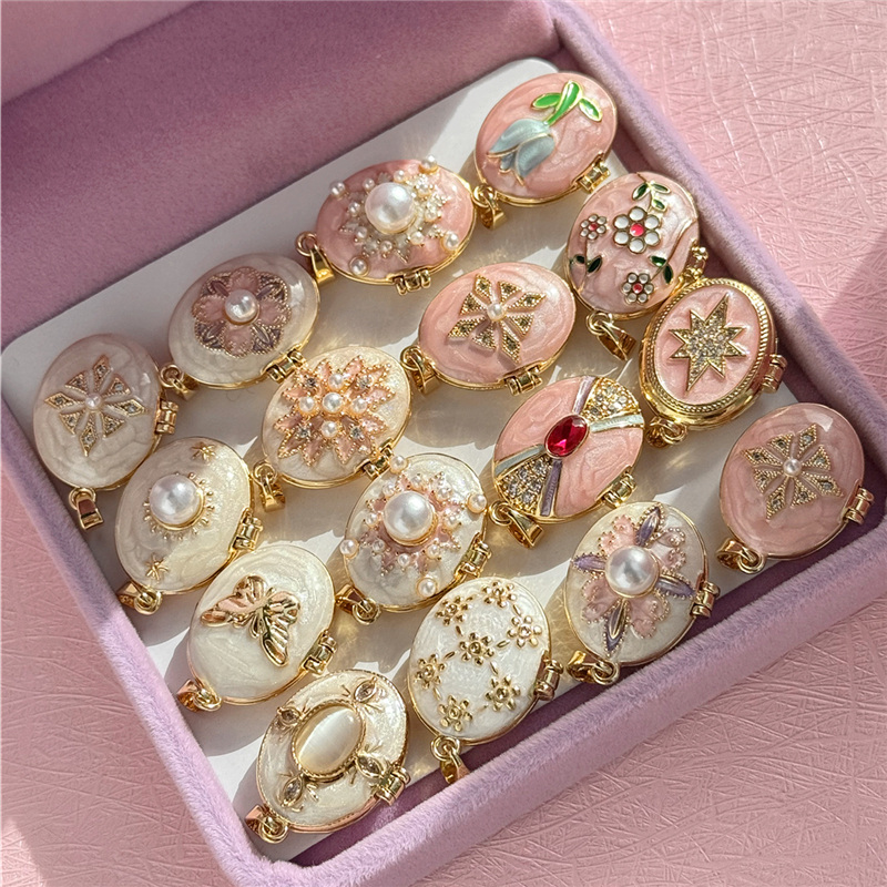 HangZhi Emaye Romantik Pembe B - Heart Locket Necklace Photo incelemesi ve fiyatı