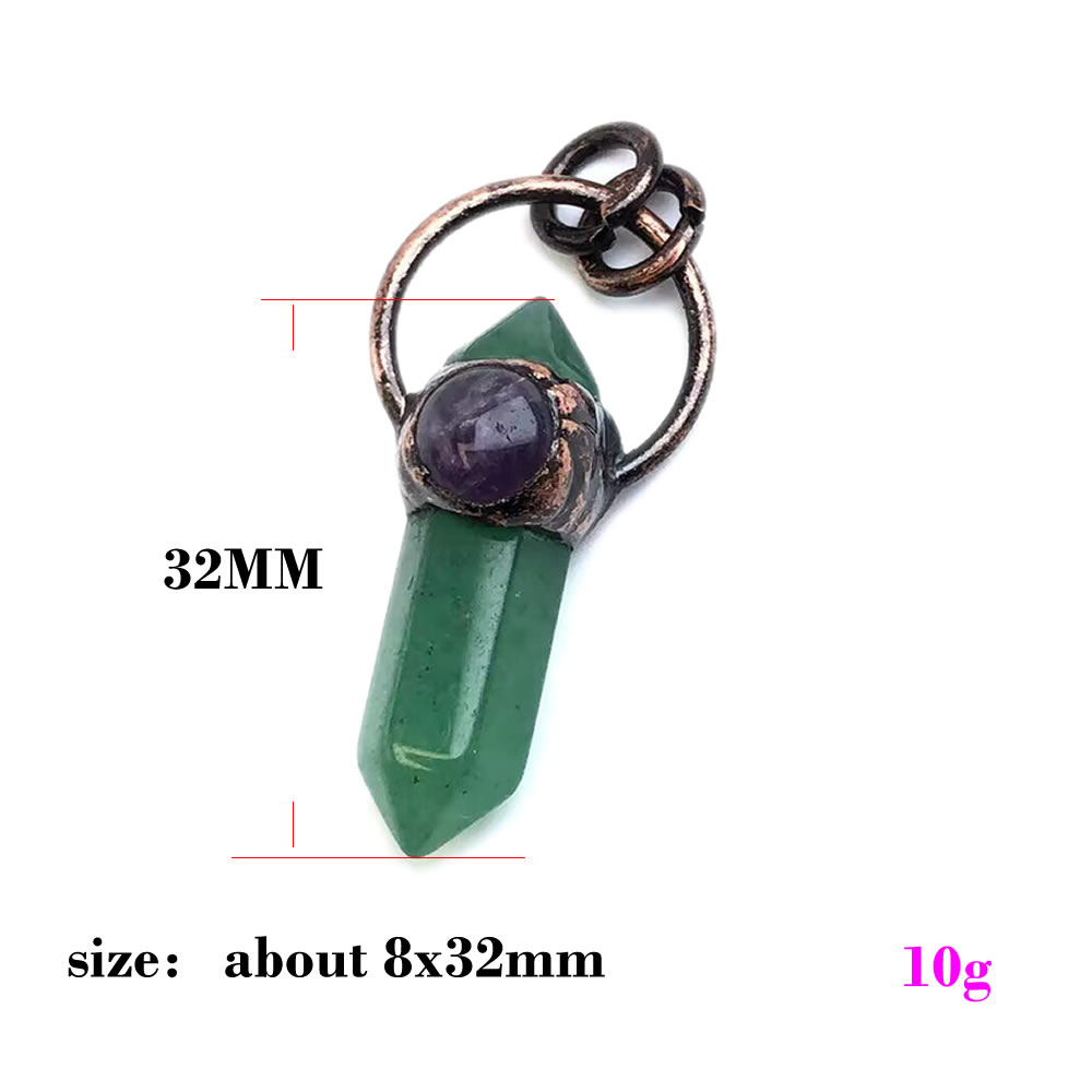 Doğal Taş Kristal Kuvars Kolye - Crystal Pendant Necklace Natural Stone incelemesi ve fiyatı