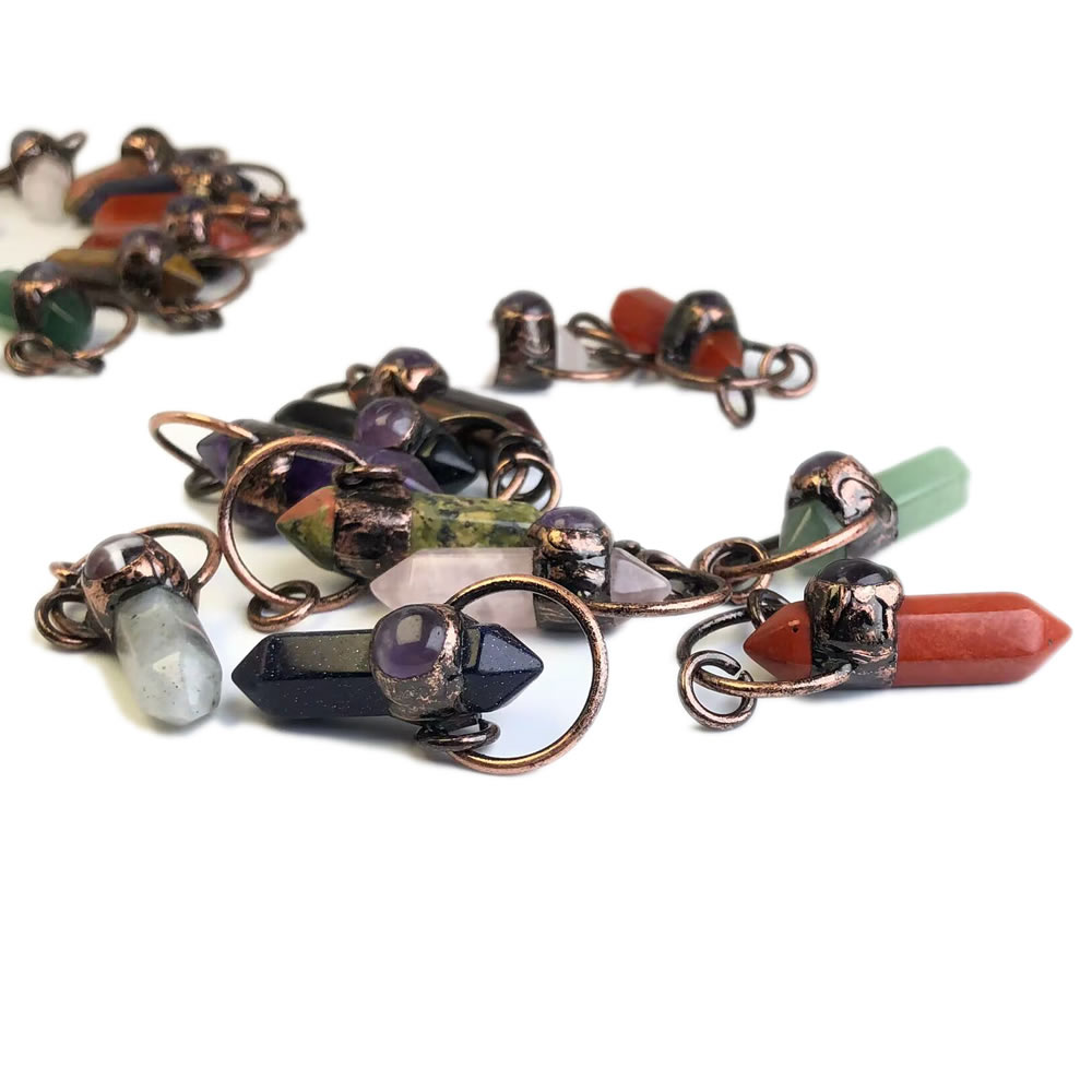 Doğal Taş Kristal Kuvars Kolye - Crystal Pendant Necklace Natural Stone incelemesi ve fiyatı