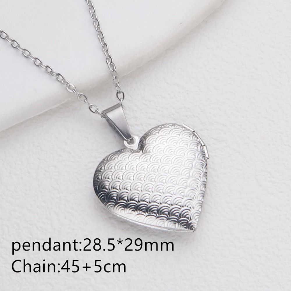 DIY kolye fotoğraf resim madal - Heart Locket Necklace Photo incelemesi ve fiyatı